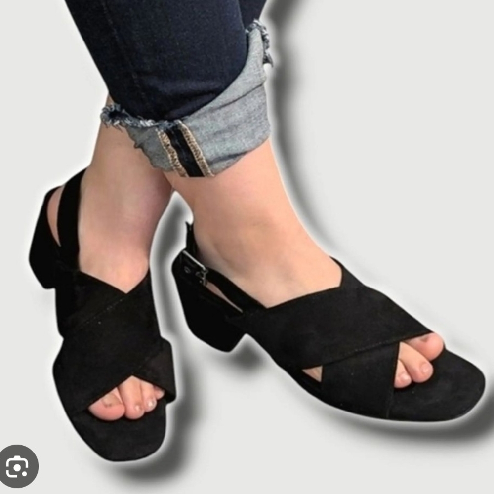 French Connection Black Women's Sandals